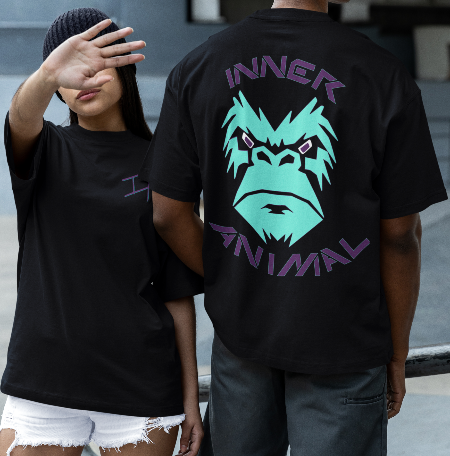Classic Aqua/Purple