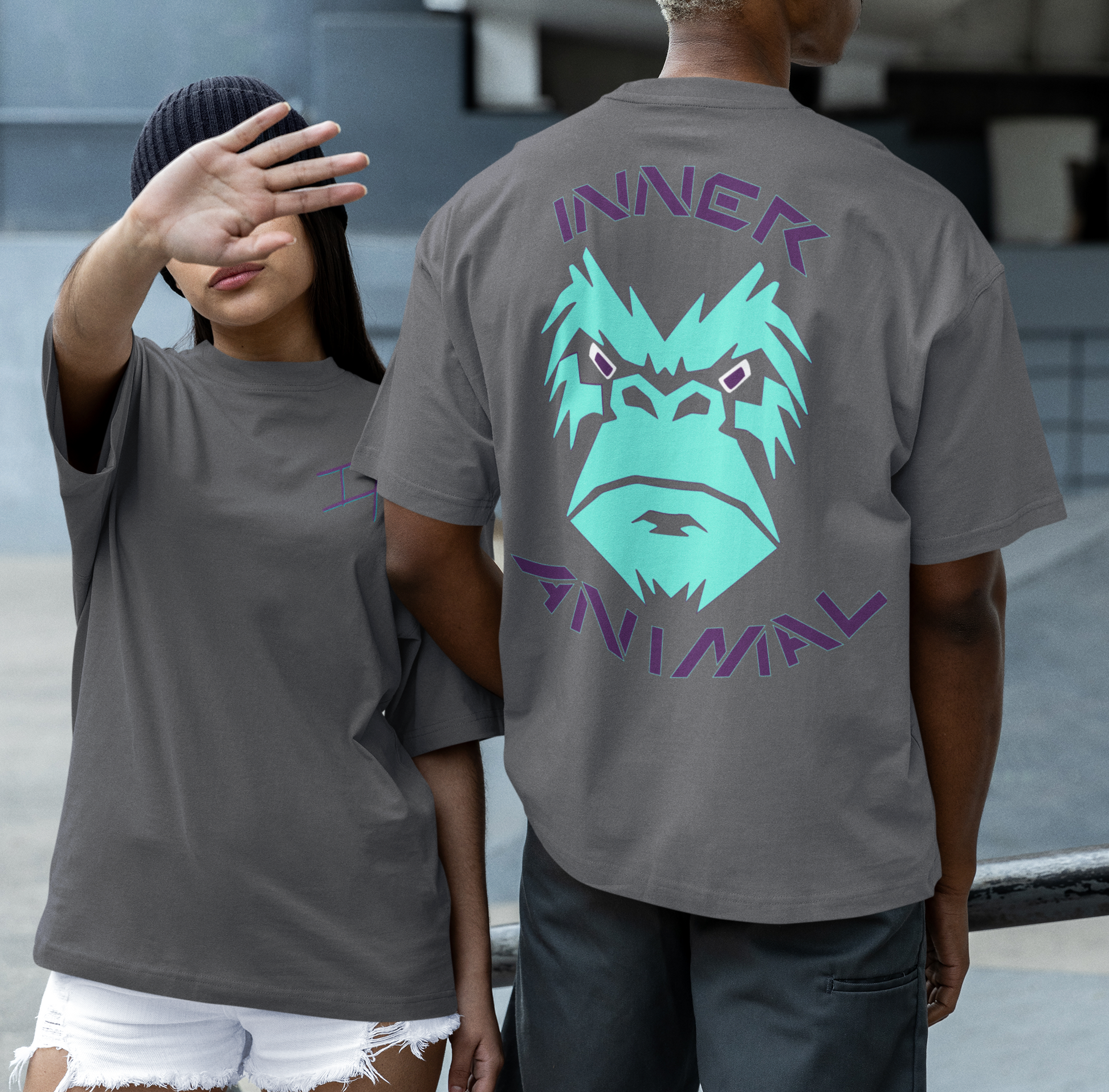 Classic Aqua/Purple